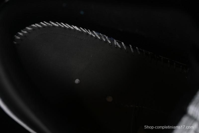 Nike Air Jordan 1 Low Retro Basketball Shoes in Black/Blue - 553558-042