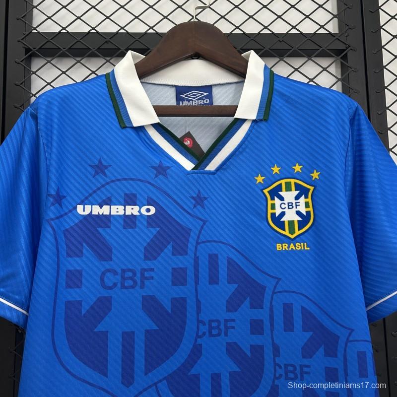 1994 Retro Brazil Away Jersey