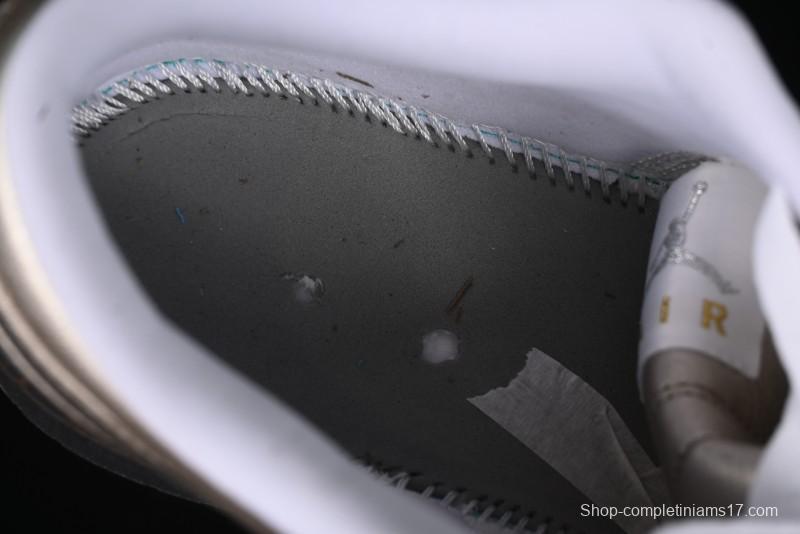 Nike Air Jordan 1 Low Retro Basketball Shoes Platinum - HQ3529-099