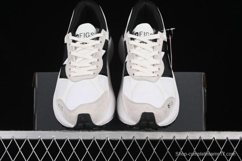New Balance 3447 Series Retro Casual Running Shoes with Textile and Leather Upper - U3447LC