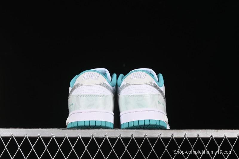 Nike Dunk Low Panda Prank Special Edition Heartbeat Email Mint SB Low Top Casual Skate Shoes - DV0833-102