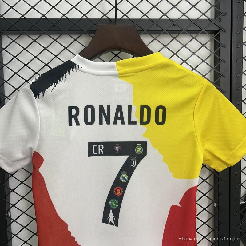 Kids Cristiano Ronaldo Commemorative Edition Size 16-28