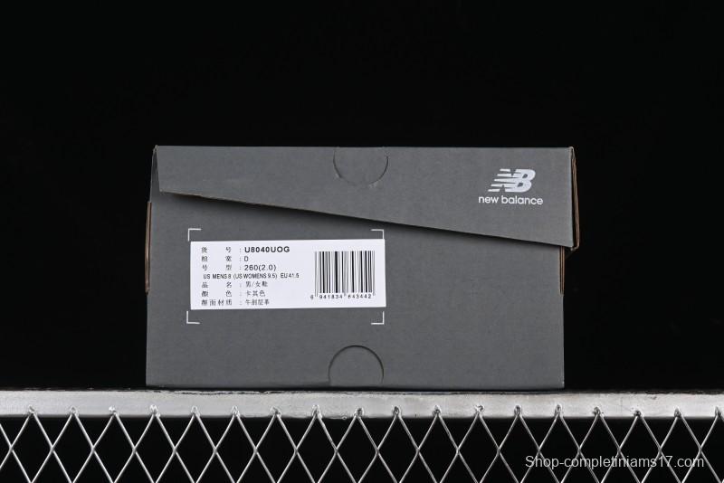 New Balance 8040 Series Cushion Slip-Resistant Breathable Low-Top Casual Shoes - U8040UOG