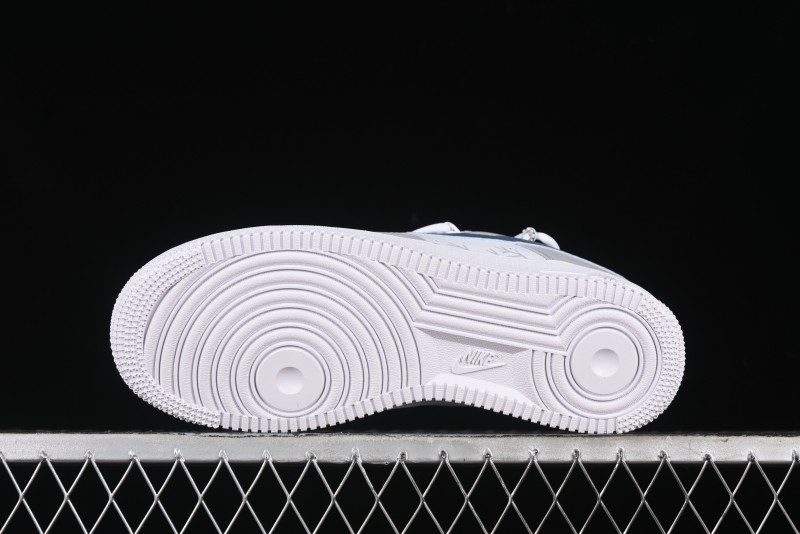 Nike Air Force 1 '07 Low Frozen Custom Paint Low-Top Casual Sneakers - ZH0316-035