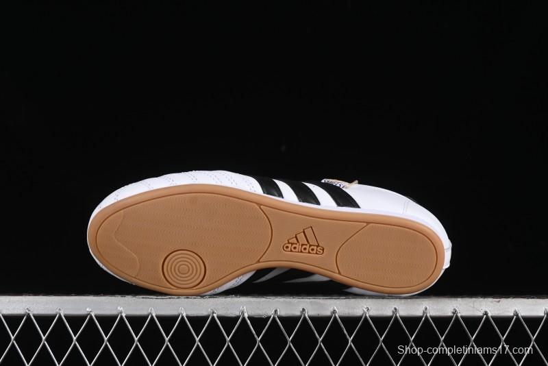 Adidas Originals Taekwondo Low-Top Training Shoes with Full-Grain Leather Wrap Comfortable Anti-Slip Durable - JQ4774
