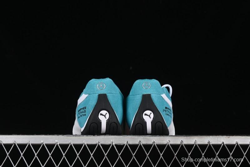 Puma Sparco Future Round Toe Lace-Up Leather Fabric Low-Top Lifestyle Casual Shoes - 307891-01