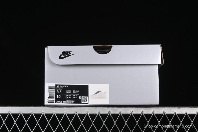 Nike Air Force 1 '07 Low Black Silk Chinese Style Casual Sneakers - ZH0316-036