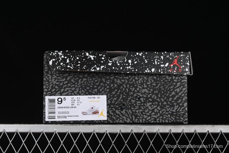 Nike Jordan Spizike Low Retro Blue Multi-Element Fusion Sneakers - FQ1759-101