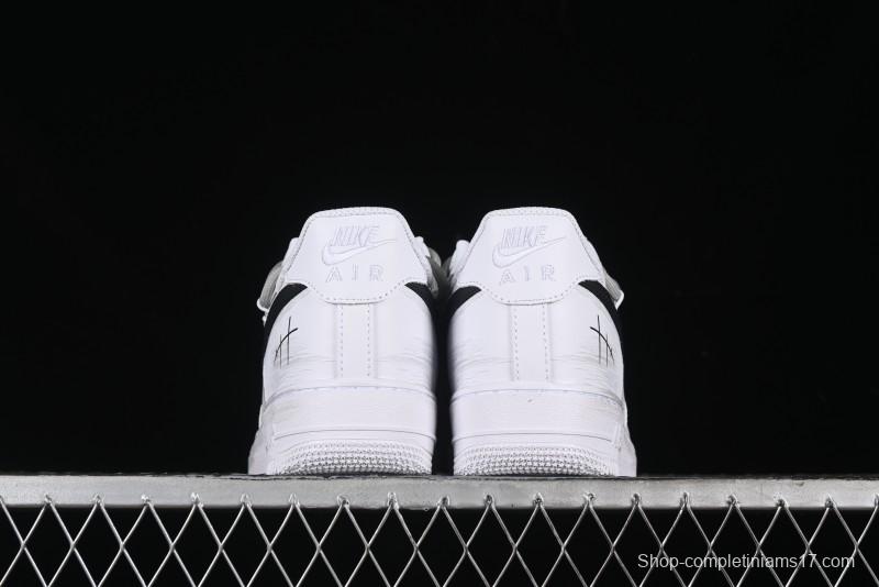 Nike Air Force 1 '07 Low Retro Street Spray Paint Anime Theme Maillard Style Casual Sneakers with Strap - ZH0316-039