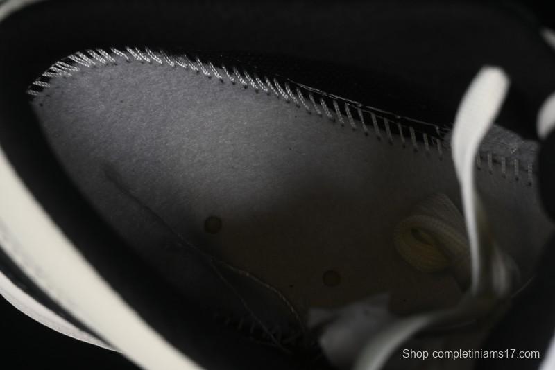 Nike Air Jordan 1 Low Supreme Collaboration - Black White Embossed Custom Retro Basketball Shoes DC2024-032