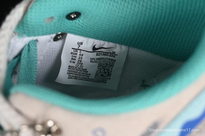 Nike Air Force 1 '07 Low x Stitch Casual Lace-Up Sneakers - DZ1328-222