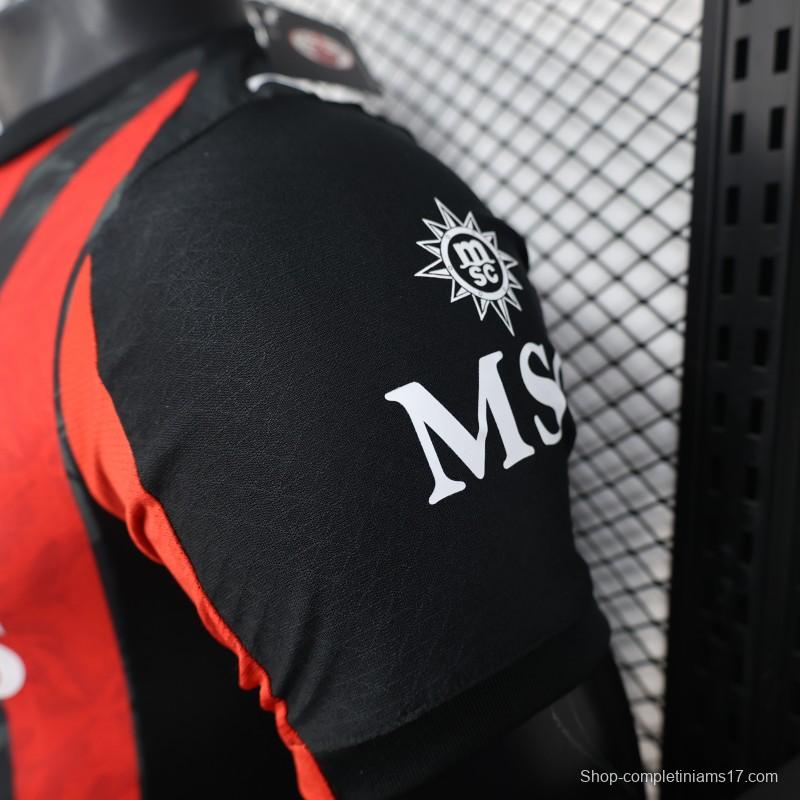 Player Version 25/26 AC Milan Home Jersey