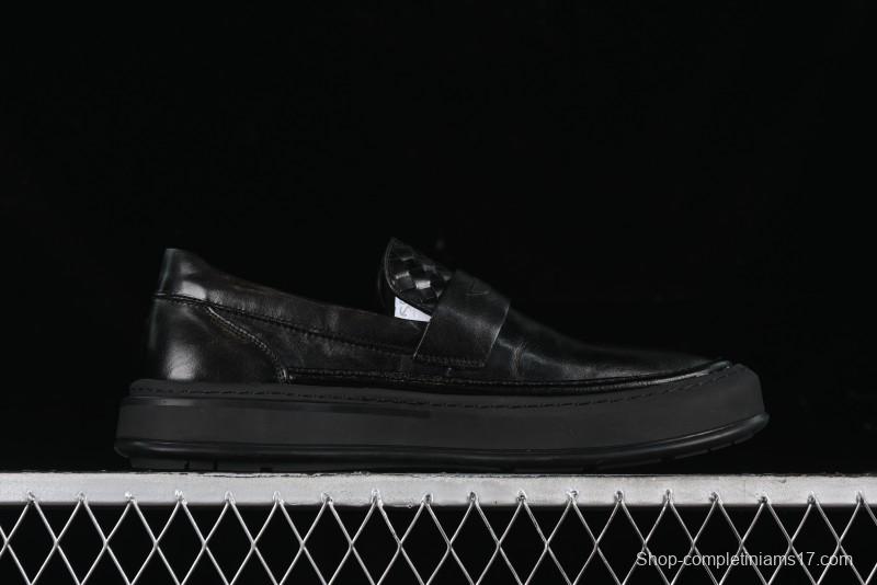 ECCO London Series 2024 New Leather Business Driving Loafers - 63663701001