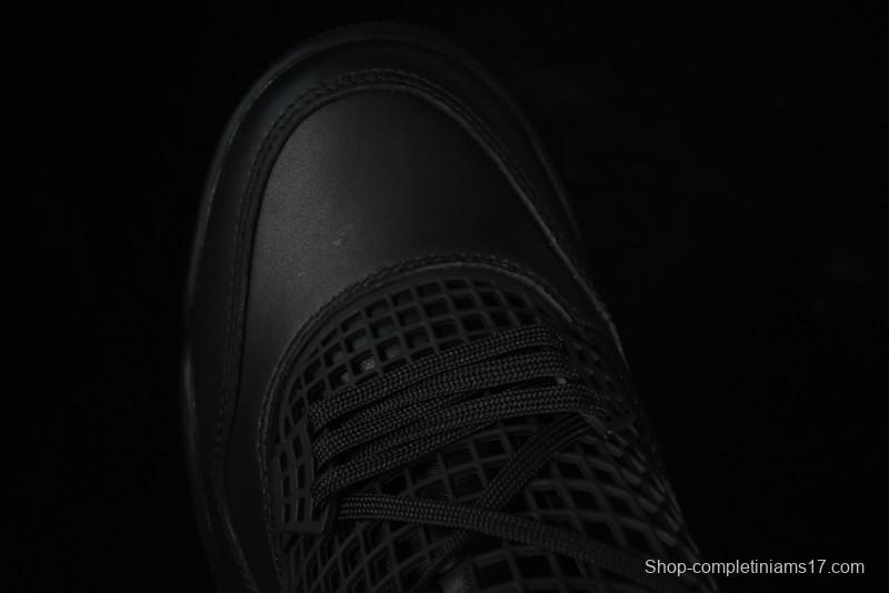 Nike Air Jordan 4 Retro Basketball Shoes with Mesh Design - FV7251-001