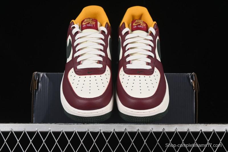 Nike Air Force 1 '07 Low Casual Sneakers with Full-Length Air Cushion - HQ3612-113