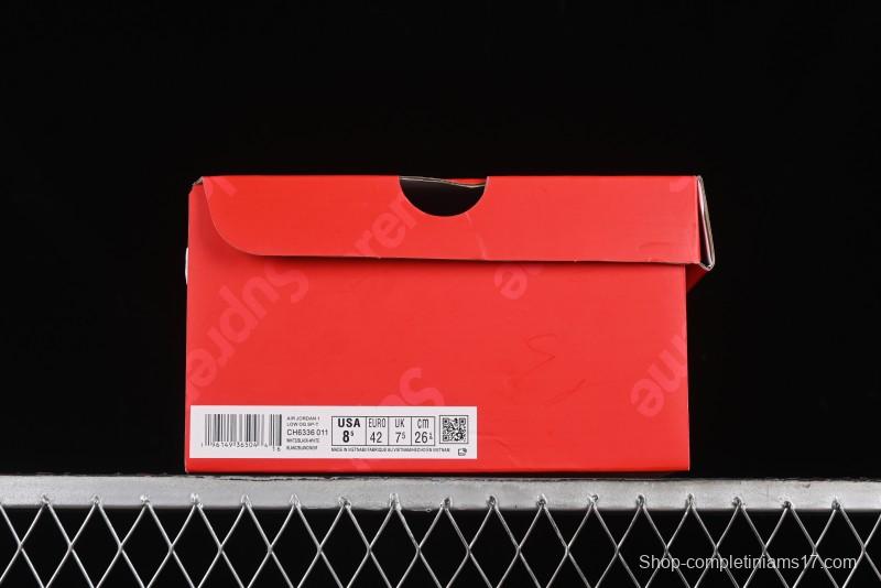 Nike Travis Scott x Fragment Design x Air Jordan 1 Low OG SP AJ1 Supreme Collaboration - CH6336-011