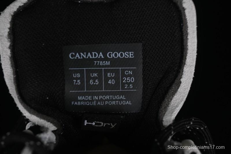 Canada Goose Glacier Trail Waterproof Leather Low-Top Lifestyle Sneakers - 7785M