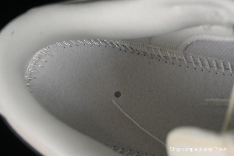 Nike SB Dunk Low Carhartt Collaboration - Off White Grey Swoosh Anniversary Custom Low-Top Casual Skate Shoes - SJ1089-006