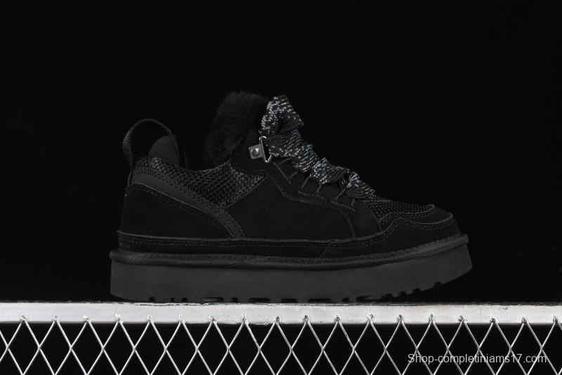 UGG Classic Ultra Mini Mel Dual-Color Lace-Up Low-Top Casual Shoes - 1144032