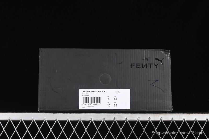 Fenty x Puma Creeper Phatty Low-Top Casual Sneakers Comfortable Durable Breathable - 399332-02