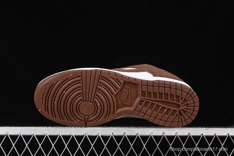 Nike SB Dunk Low "Flax Suede" SB Low-Top Casual Skate Shoes - HJ7673-001