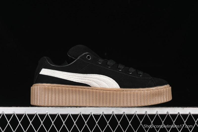 Fenty x Puma Creeper Phatty Low-Top Casual Sneakers with Comfortable and Breathable Design - 399332-01
