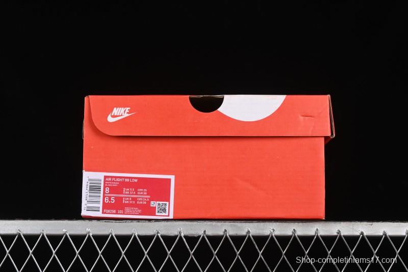 Nike Air Flight 89 Low Basketball Shoes with Air Cushion Technology - FQ8256-101