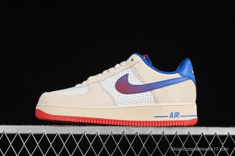Nike Air Force 1 '07 Low Casual Sneakers with Full-Length Air Cushion - HQ3618-113