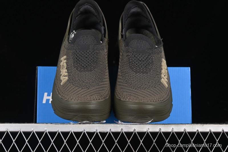 HOKA ONE ONE Restore Tc Classic Versatile Comfortable Cushioned Anti-Slip Low-Top Running Shoes - 1134532 DOBLC