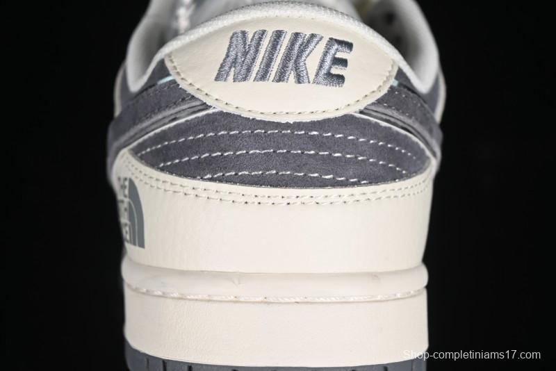 Nike SB Dunk Low The North Face Collaboration - Anniversary High-End Customized Low-Top Casual Skate Shoes - DQ1098-513