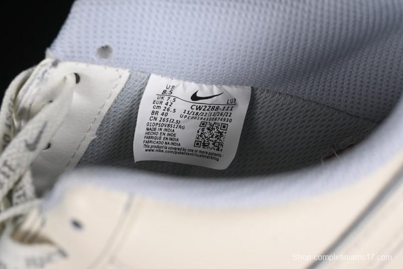 Nike Air Force 1 '07 Low Custom Casual Sneakers - CW2288-111