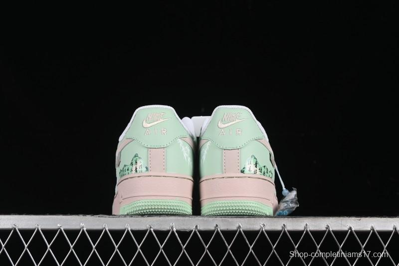 Nike Air Force 1 '07 Low Casual Sneakers 'Jianlou House' - DB3301-099