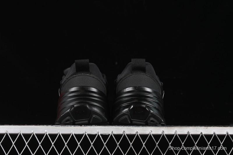 Nike Runtekk Run Retro Low-Top Running Shoes with Cushlon Midsole and Anti-Slip Design - HQ1582-001