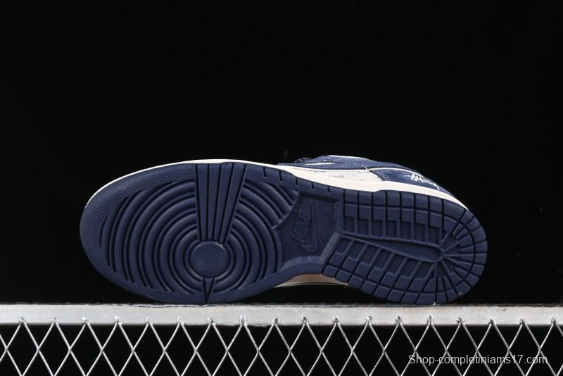 Nike SB Dunk Low Stussy Anniversary Edition Custom Premium Low-Top Skateboarding Shoes - XX2025-609