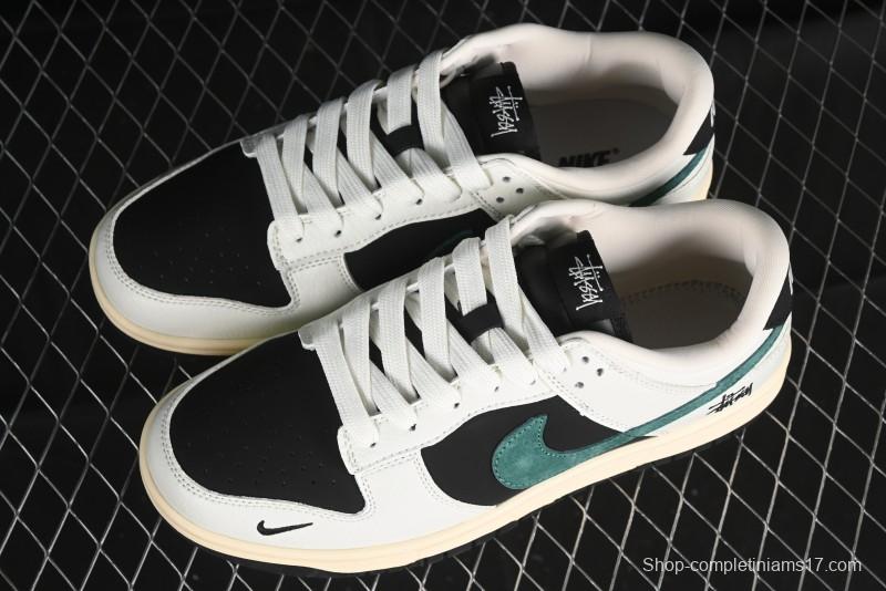 Nike SB Dunk Low Stussy Anniversary Custom Low-Top Casual Skate Shoes - XB3802-352