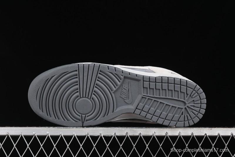 Nike SB Dunk Low Stussy Anniversary Edition Premium Custom Low-Top Casual Sneakers - XX2025-578