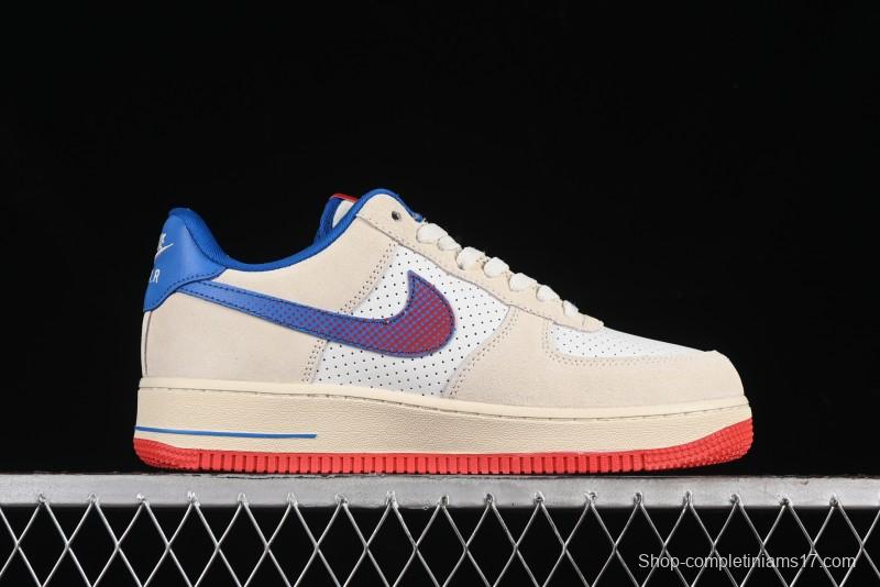 Nike Air Force 1 '07 Low Casual Sneakers with Full-Length Air Cushion - HQ3618-113