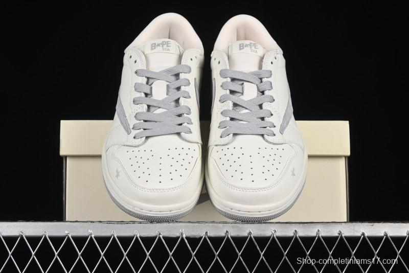 Nike Travis Scott x Fragment Design x Air Jordan 1 Low OG SP AJ1 Casual Sneakers - JH6088-701