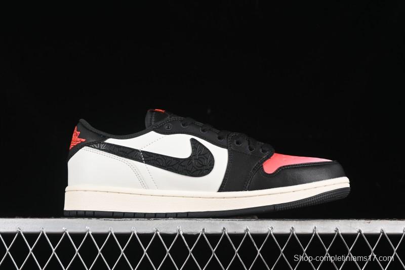 Nike Air Jordan 1 Low AJ1 Gradient China Red Casual Sneakers - HF8828-100