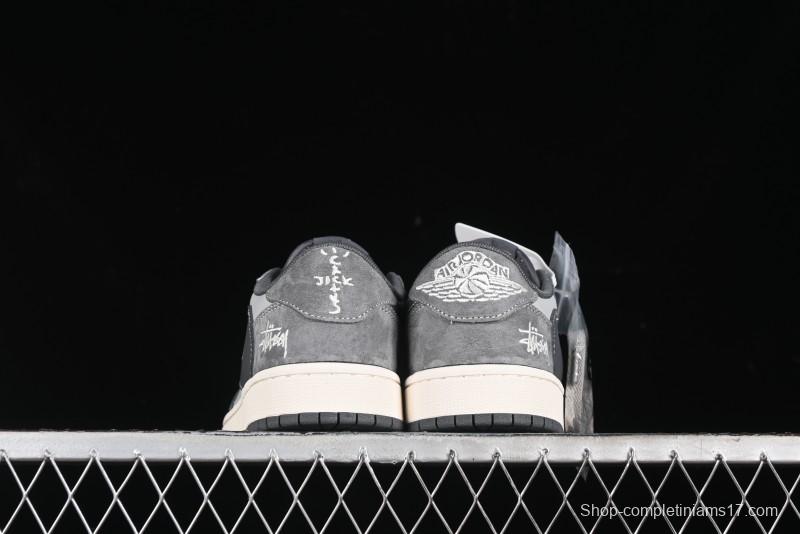 Nike Travis Scott x Fragment Design x Air Jordan 1 Low OG SP AJ1 - SJ2068-120