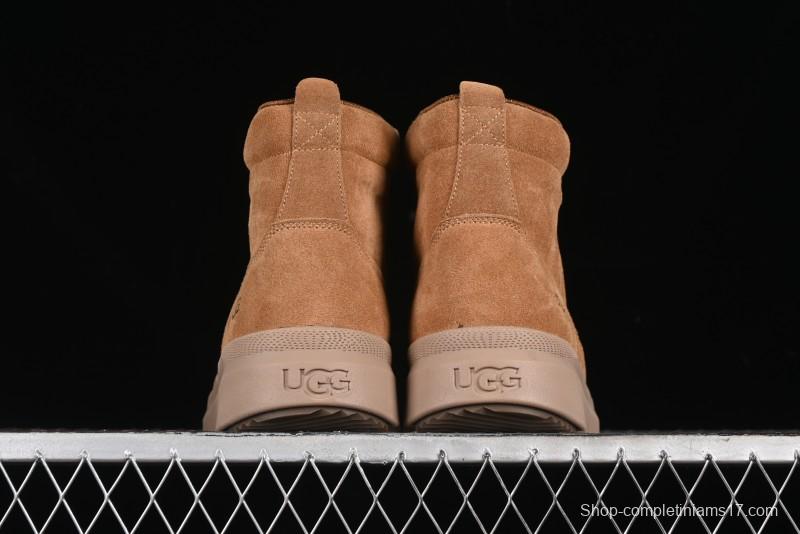 UGG Burleigh Boot Men's Lace-Up Winter Snow Boots with Lightweight Anti-Slip Combo Sole - 1153750