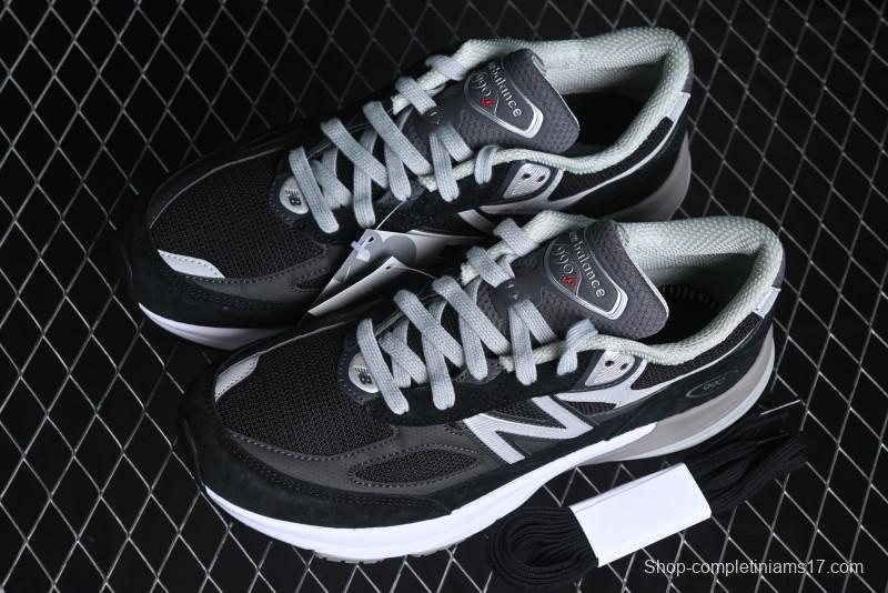 New Balance 990 Series High-End Made in USA Retro Casual Running Shoes - M990BK6
