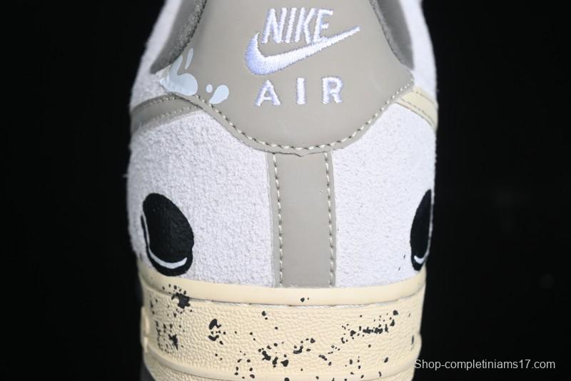 Nike Air Force 1 '07 Low Milk Cookie Custom Low-Top Casual Sneakers for Autumn Winter - KL1210-111