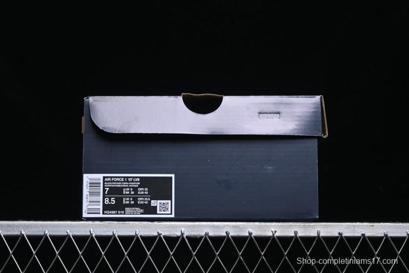 Nike Air Force 1 '07 Low Casual Sneakers with Full-Length Air Cushion - HQ4987-010