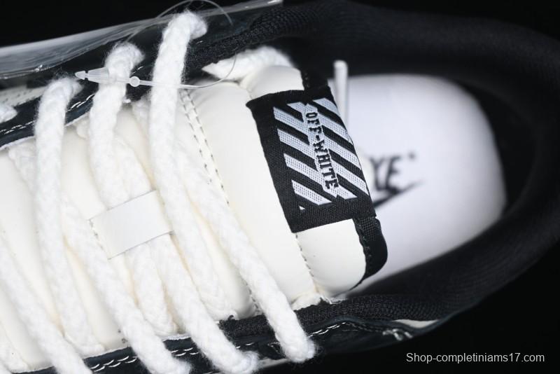 Nike SB Dunk Low Off-White Collaboration - Anniversary High-End Custom Low-Top Casual Skate Shoes - YX5066-211