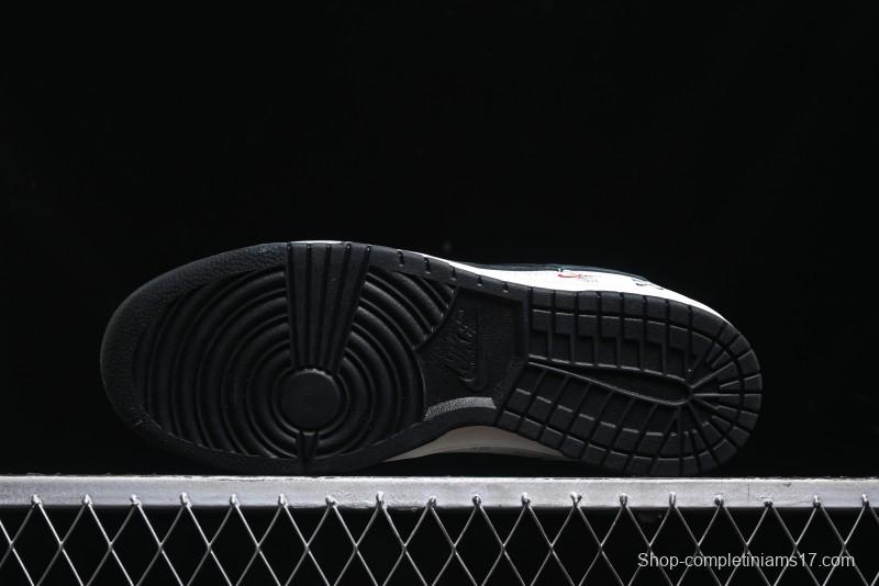 Nike SB Dunk Low OFF-WHITE Collaboration Anniversary High-End Custom Sneakers - YX5066-212