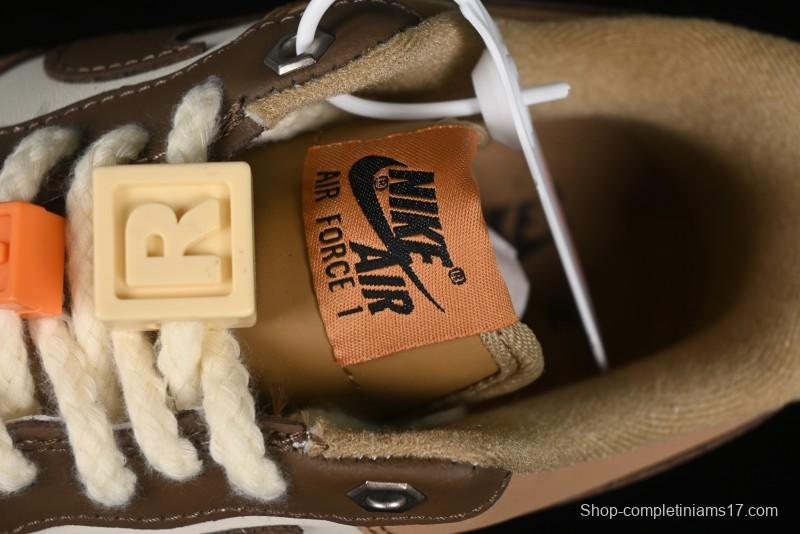 Nike Air Force 1 '07 Low Maillard Bear Casual Sneakers - CJ9297-999