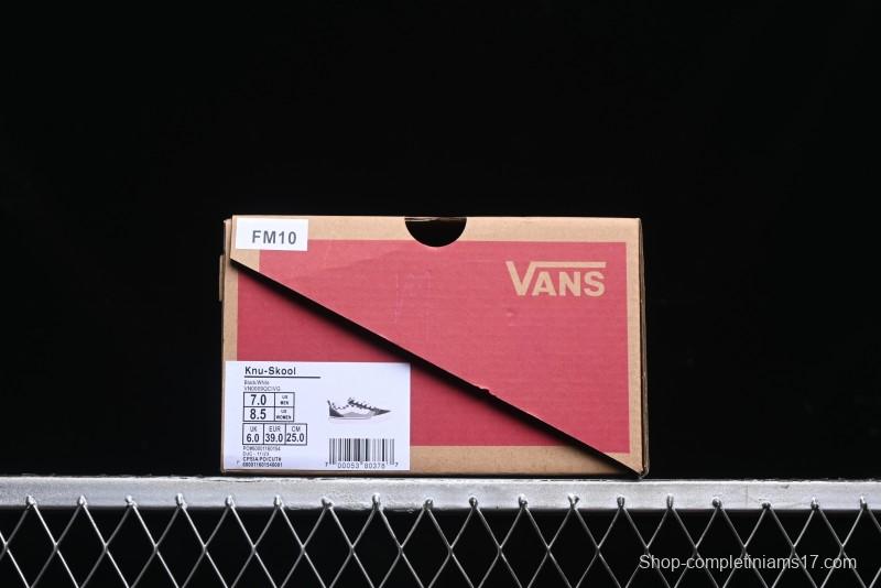 Vans Knu Skool Checkerboard Low Top Retro Casual Vulcanized Sneakers - VN0009QCIVG