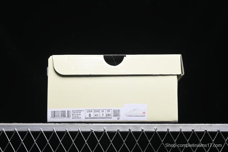 Nike Travis Scott x Fragment Design x Air Jordan 1 Low OG SP AJ1 Sup Collaboration - BB7518-001