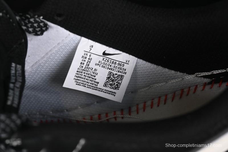 Nike Air Force 1 '07 Low Stussy Collaboration - Samurai Black Low-Top Casual Sneakers - XZ6188-969